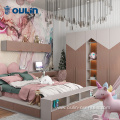 customization kids room wardrobes children bedroom with desk